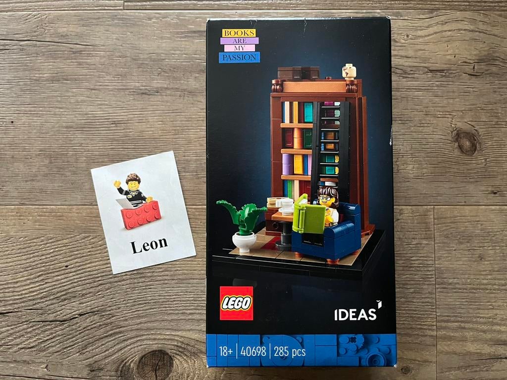 Lego Ideas 40698 Boeken zijn mijn passie - Nieuw in doos!, Overige thema's, Lego, Nieuw, Ophalen of Verzenden