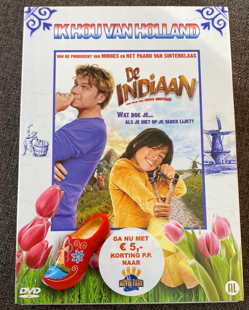 dvd ik hou van Holland-de indiaan, Alle leeftijden, Ophalen of Verzenden, Zo goed als nieuw