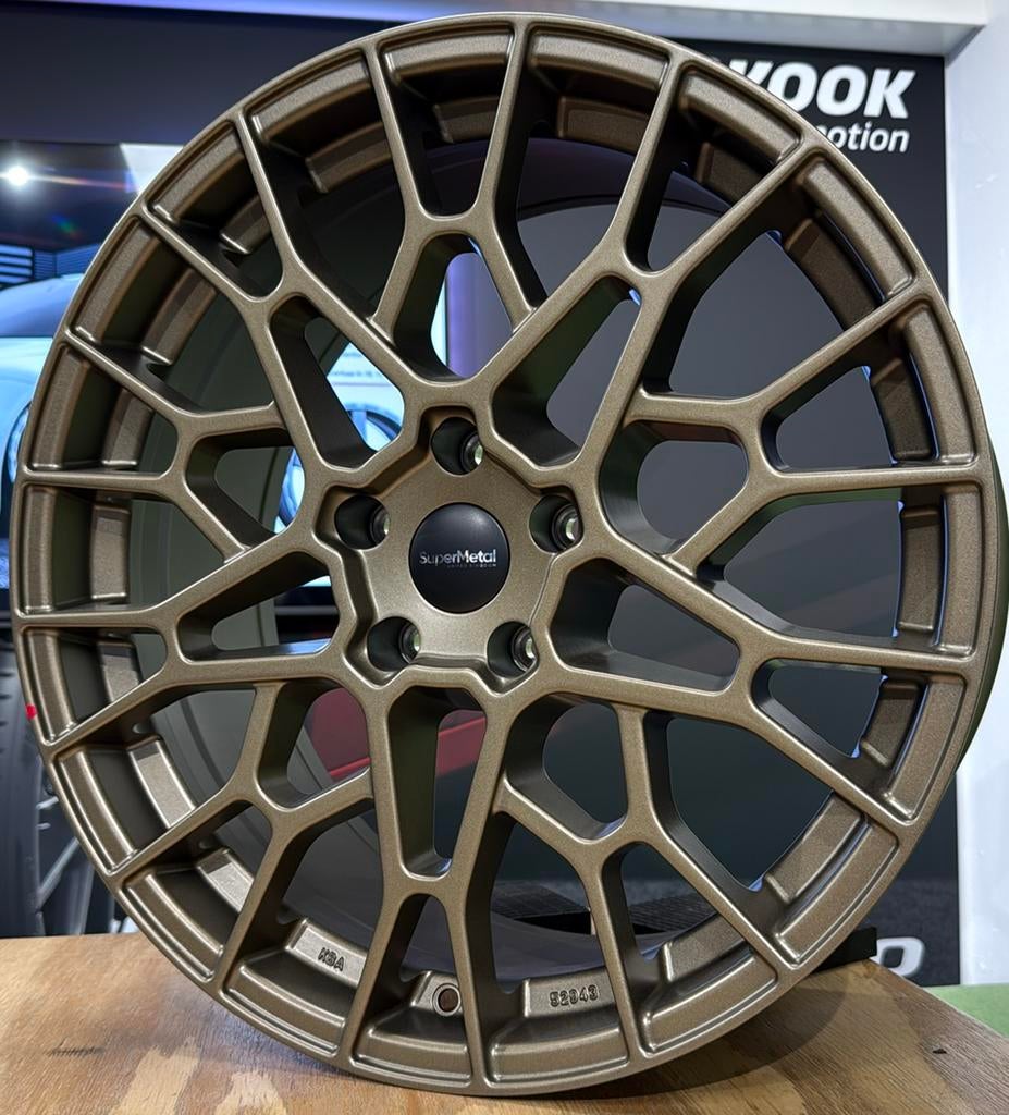 20 inch velgen Transporter T5 T6 T6.1 20" Brons Supermetal, Ophalen, Bestelwagen, Velg(en), Overige