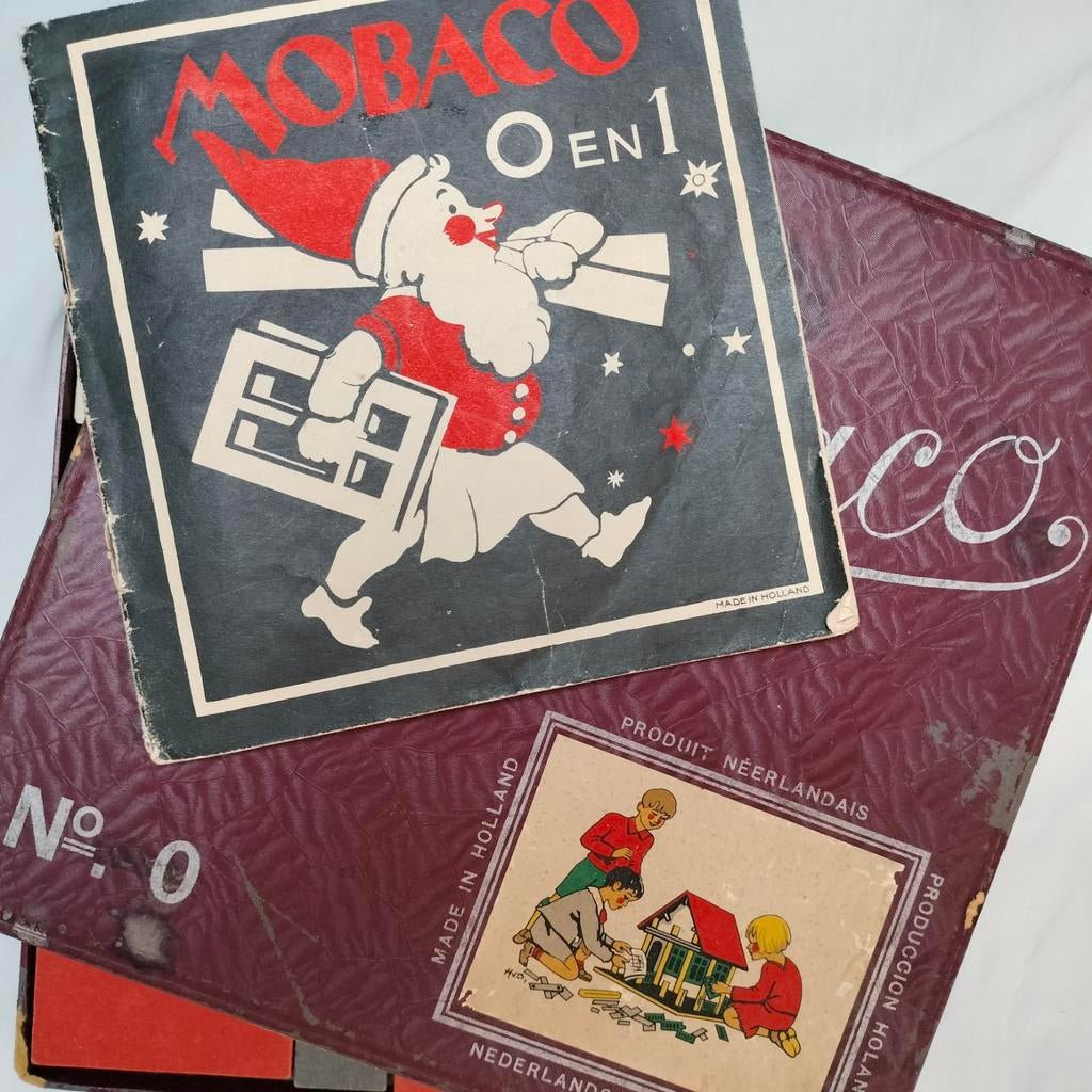 Oude MOBACO bouwdozen GEZOCHT, Ophalen of Verzenden