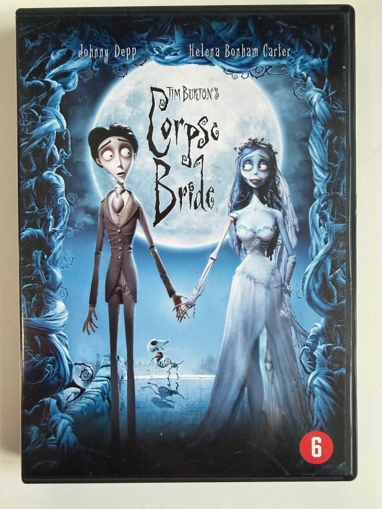 Corpse Bride DVD/ ACTIE 5=4, Cd's en Dvd's, Dvd's | Tekenfilms en Animatie, Zo goed als nieuw, Amerikaans, Alle leeftijden, Ophalen of Verzenden