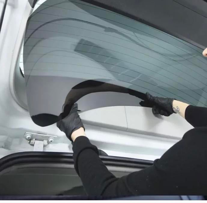 SolarPlexius achterruit zonnescherm Ford Mustang 2015-23., Ophalen, Gebruikt, Ford