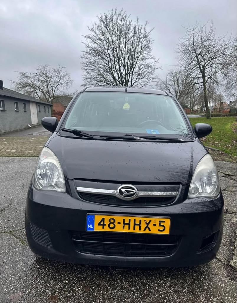 Loop of sloop Daihatsu Cuore 1.0 5D 2008 Zwart, Ophalen of Verzenden