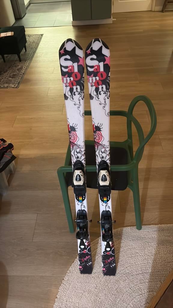 Salomon jade 130, Sport en Fitness, Ophalen, 100 tot 140 cm, Salomon, Zo goed als nieuw