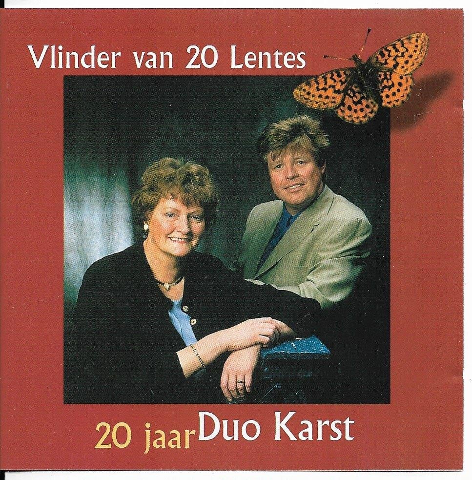 Duo Karst- Vlinder van 20 Lentes, Ophalen of Verzenden, Zo goed als nieuw, Streekmuziek