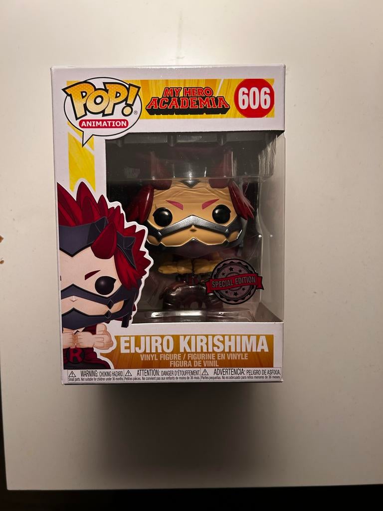 My Hero Academia Eijiro Kirishima Funko Pop 606 Special Edit, Ophalen of Verzenden, Nieuw