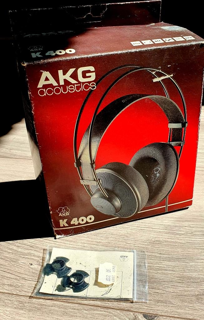 AKG K400 vintage koptelefoon, Ophalen of Verzenden, Gebruikt, Overige merken