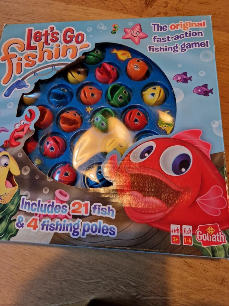 LET'S GO FISHIN, Ophalen of Verzenden, Zo goed als nieuw