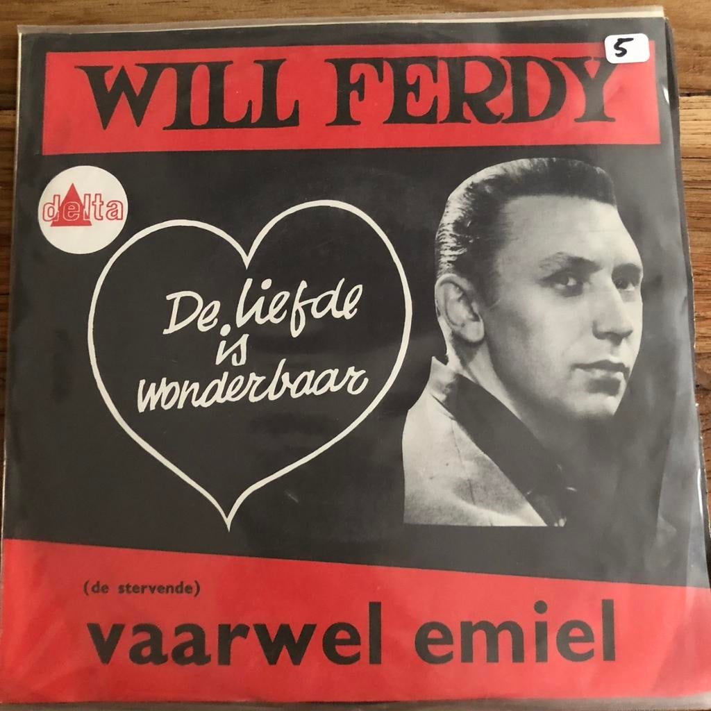 vinyl single Will Ferdy - De stervende, Ophalen of Verzenden, Zo goed als nieuw, Nederlandstalig