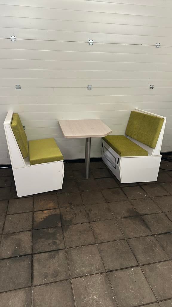 Bankjes + tafel zelfbouw camper, Caravans en Kamperen, Ophalen, ..., ..., ...