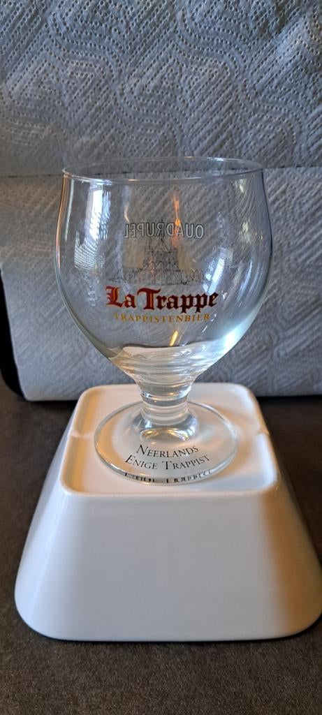 La Trappe Quadrupel Bierglas - Neerlands Enige Trappist, Ophalen of Verzenden