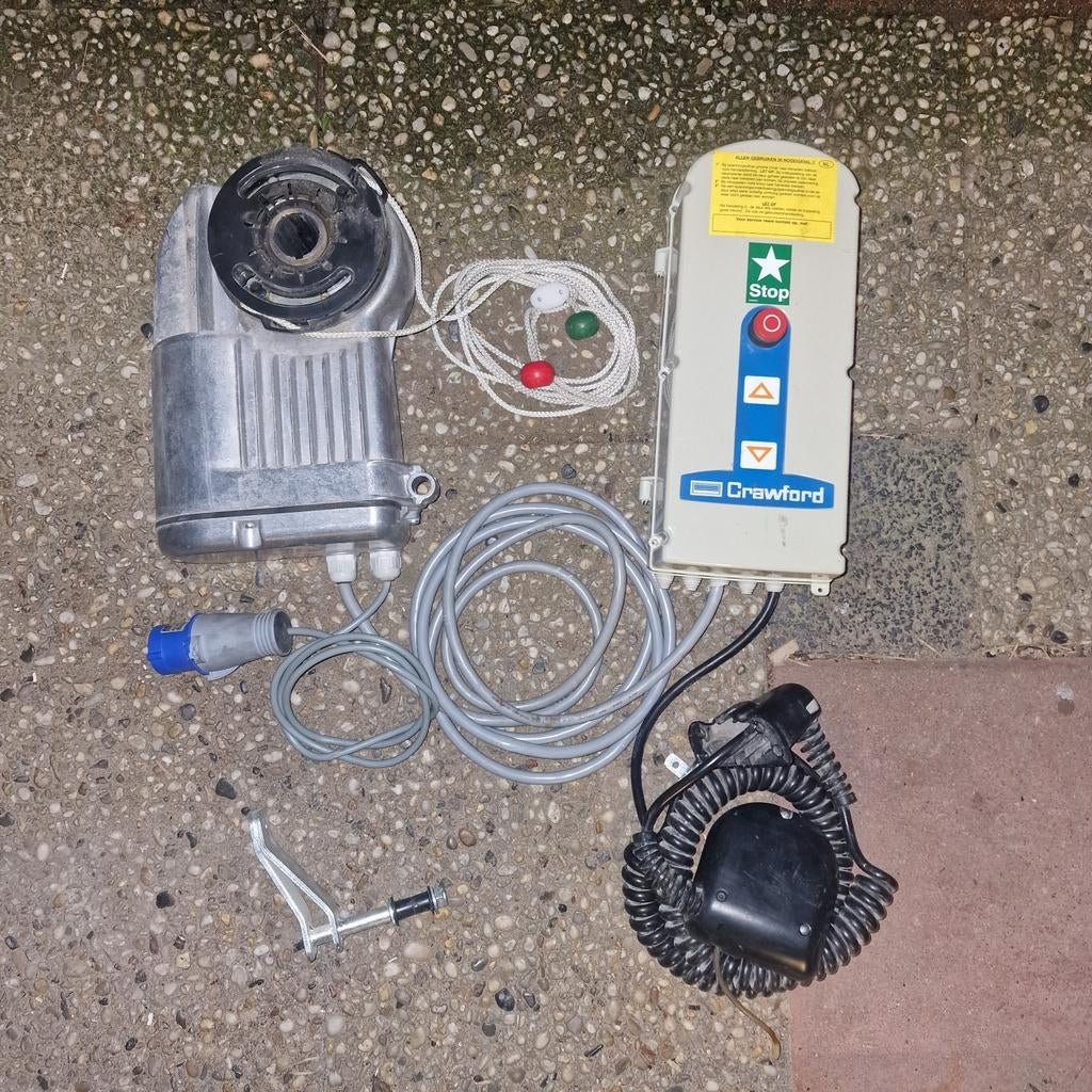 Cdm 9 930A 230 volt motor Overheaddeur crawford, Gebruikt, Garagedeur, Ophalen of Verzenden, Metaal