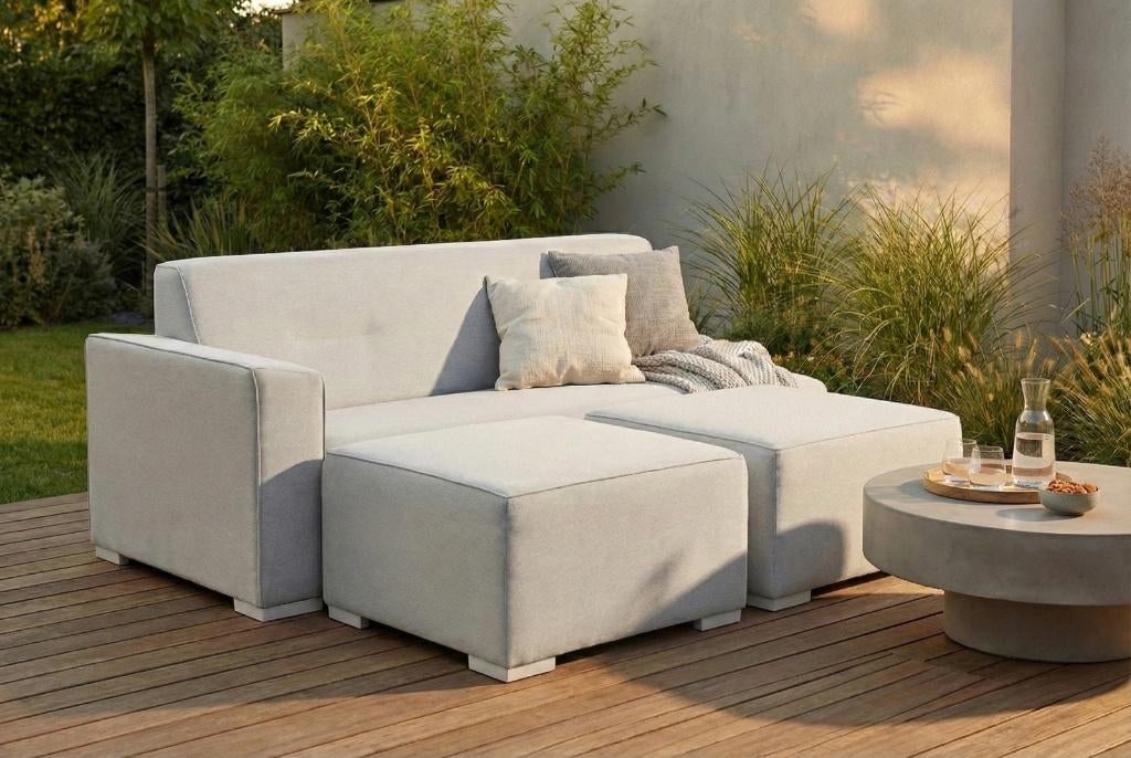 4 seasons outdoor Tavira loungeset loungebank tuin SALE, Overige materialen, Bank, 3 zitplaatsen, Ophalen of Verzenden