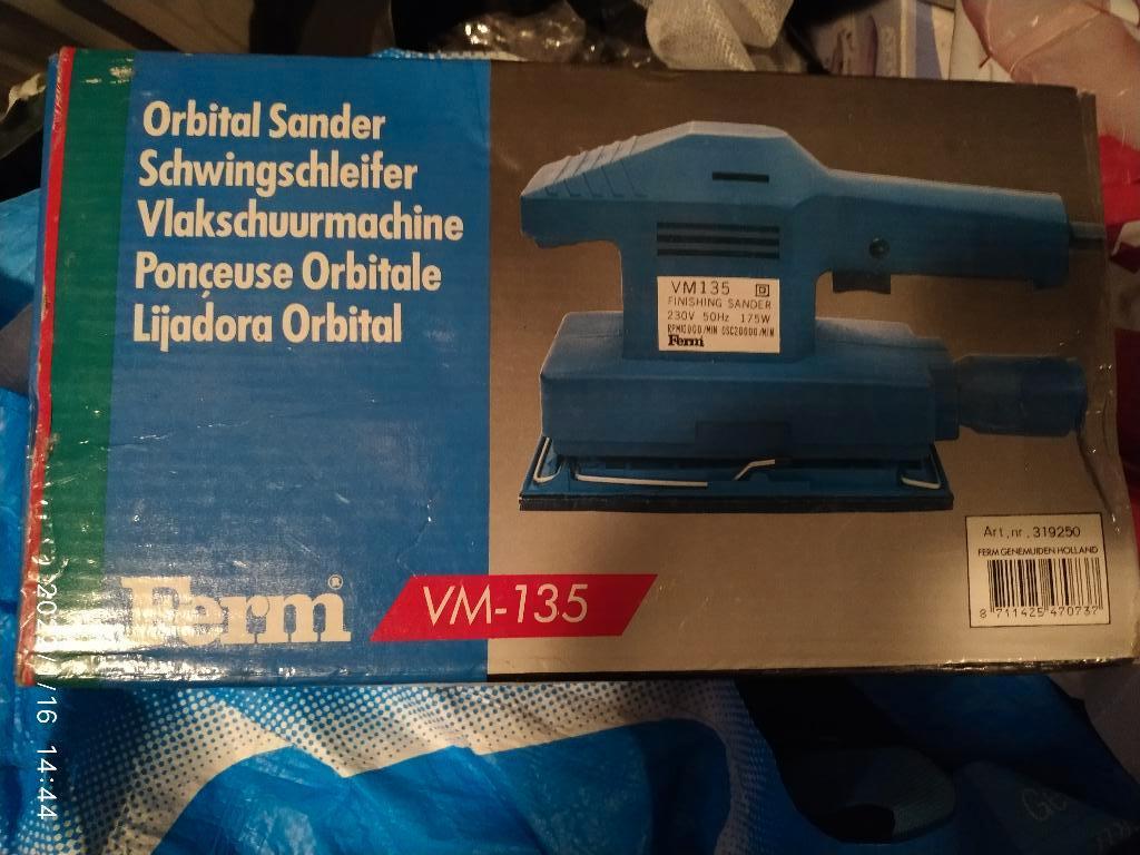 Skil 7385H1 schuurmachine 185W, Doe-het-zelf en Verbouw, Gereedschap | Schuurmachines, Ophalen of Verzenden, Gebruikt, Minder dan 600 watt