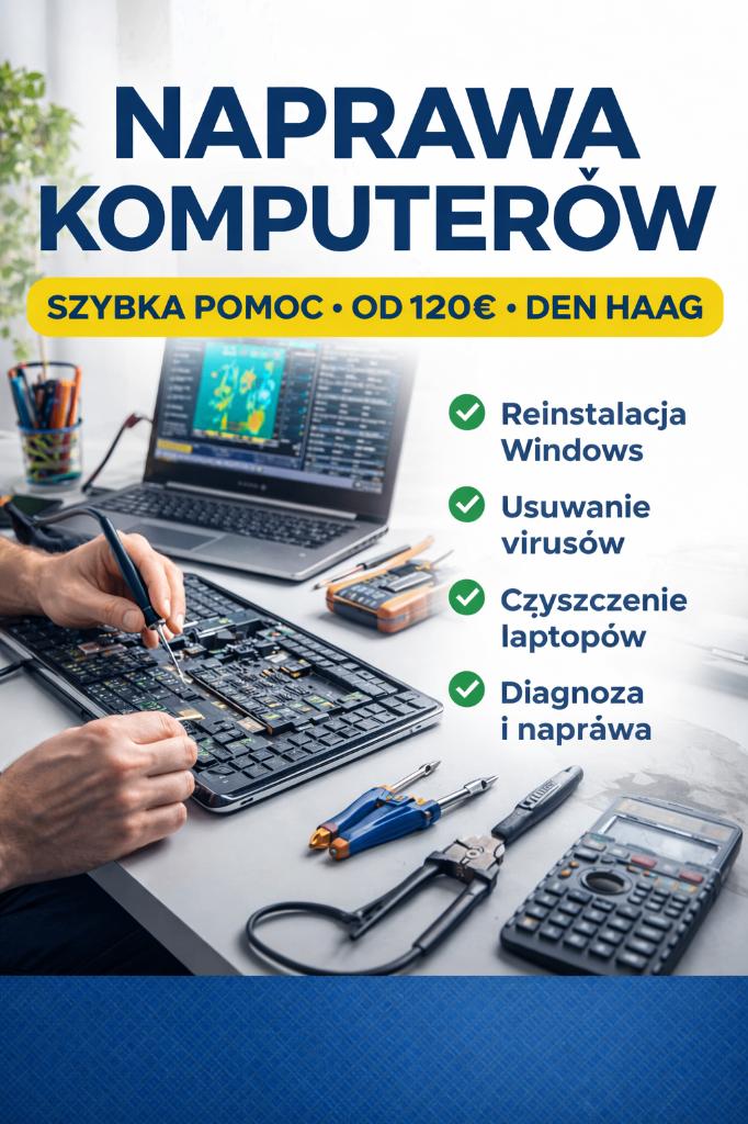 Naprawa komputerów – szybka pomoc – od 90€ – Den Haag, Computers en Software, Ophalen, Refurbished