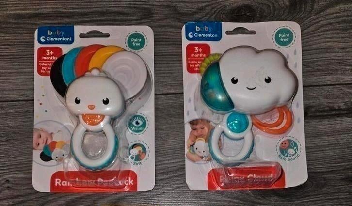 Baby speelgoed rammelaars, Ophalen of Verzenden, Nieuw, Rammelaar, Met geluid