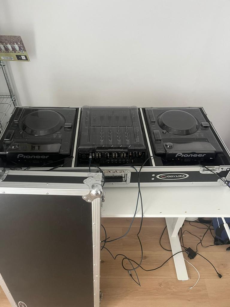 Pioneer cdj 2000 en djm-800 set, Ophalen, Gebruikt, Dj-set, Pioneer