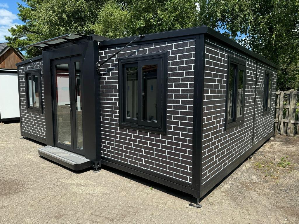 ‼️Tiny House/woonunit/studio/chalet/mantelzorgwoning‼️, Ophalen, Kunststof, 3 ramen of meer, Overige typen