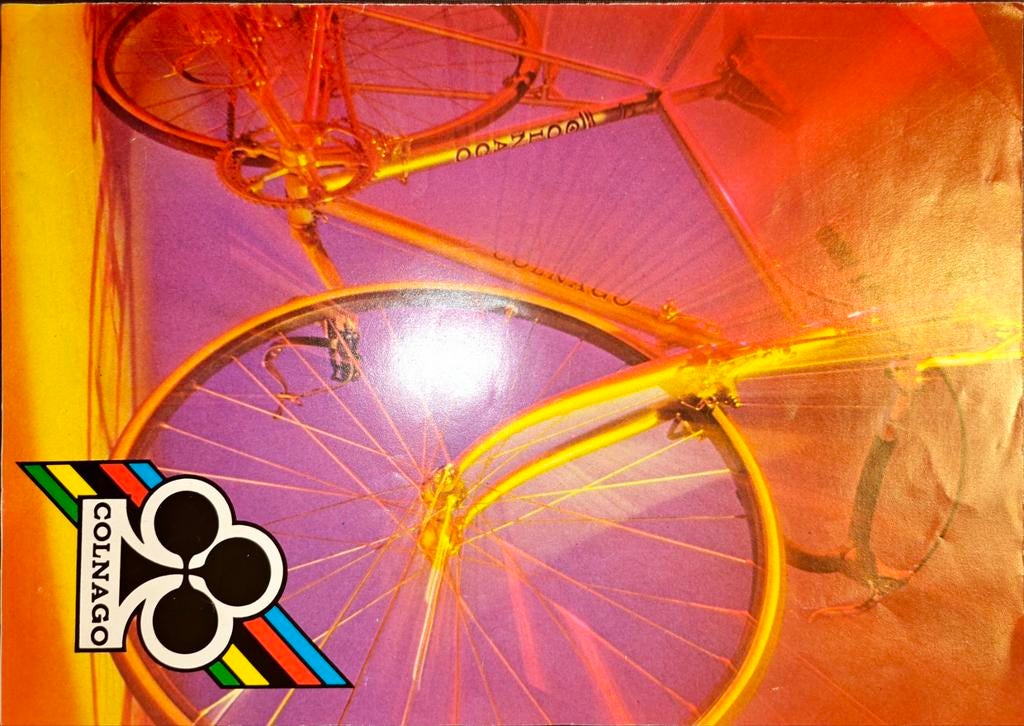 Retro colnago folder, Ophalen of Verzenden, Gebruikt