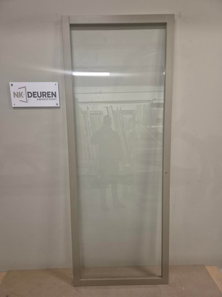 Design glasdeur OLIJF Groen Stomp (88x231,5) Ongebruik, Ophalen, 215 cm of meer, Binnendeur, Nieuw