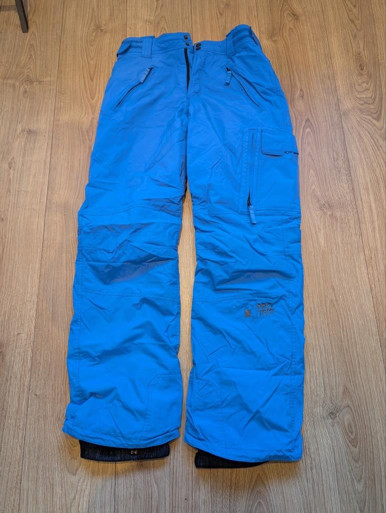 Blauwe Protest skibroek maat S, Broek, Protest, Ophalen of Verzenden, Gedragen