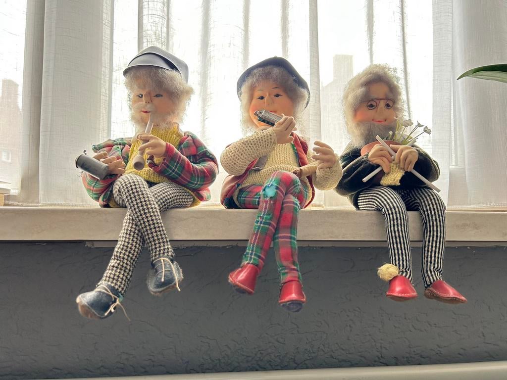Oudere zelfgemaakte Poppen, Ophalen of Verzenden, Gebruikt, Pop