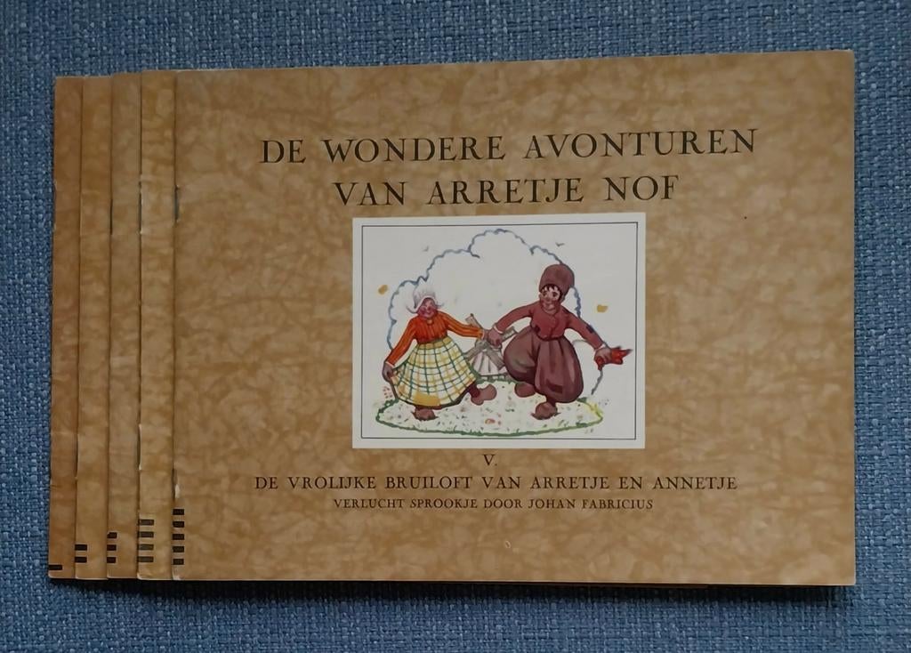 Arretje Nof - Calvé  Toonder Studio's  complete serie, Ophalen of Verzenden, Gelezen, Johan Fabricius, Fictie algemeen