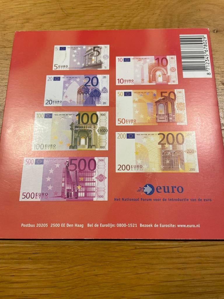 Mapje met alle Euromunten uit 2001, Postzegels en Munten, Munten | Europa | Euromunten, Ophalen of Verzenden, Overige waardes