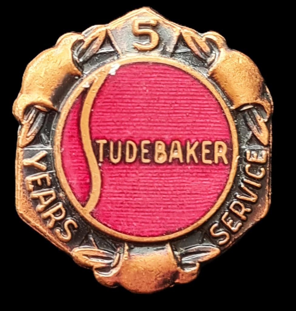 Studebaker -5- schroef-speld -, Ophalen of Verzenden, Nieuw, Speldje of Pin