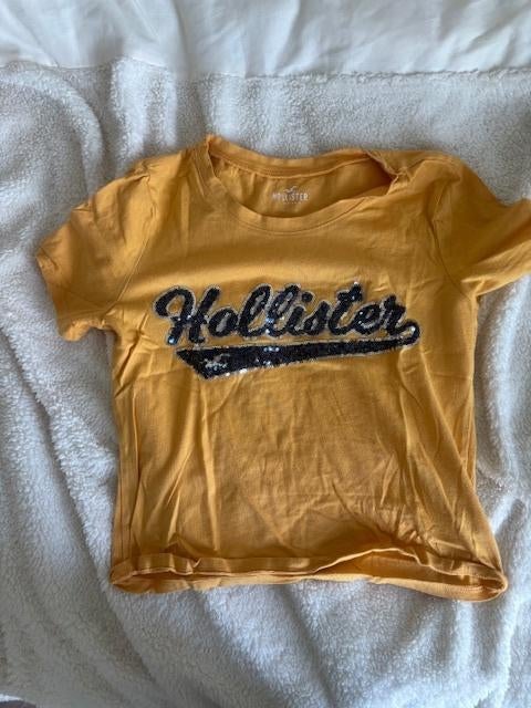 T-shirt van Hollister XS, Geel, Ophalen of Verzenden, Korte mouw, Maat 34 (XS) of kleiner