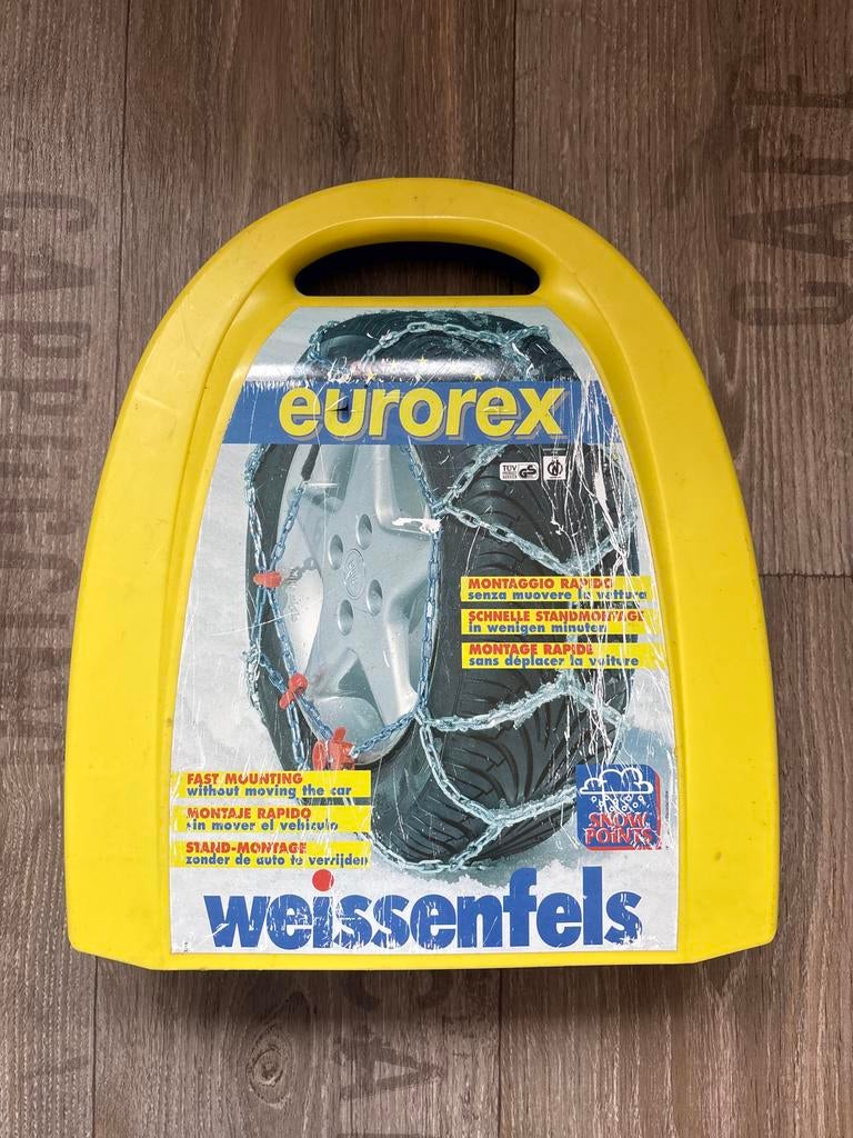 Eurorex Sneeuwkettingen NM15070STD002 - Nieuwstaat, Auto diversen, Sneeuwkettingen, Ophalen, Zo goed als nieuw