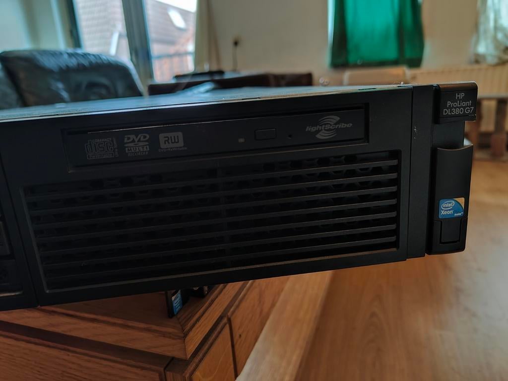 HP ProLiant DL380 G7 Server, Ophalen, Gebruikt, 2 tot 3 Ghz, 32 GB