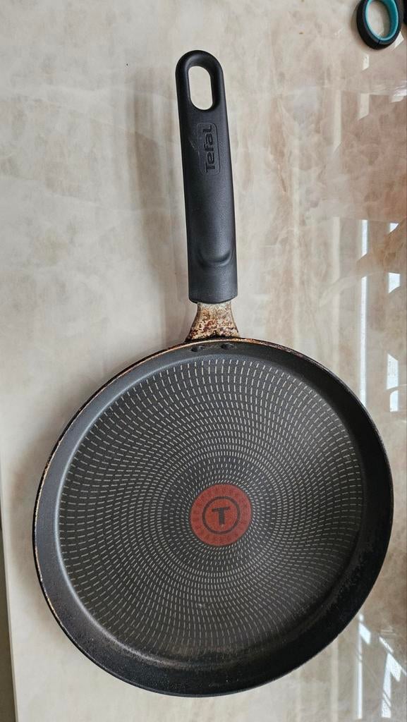 Pannenkoekenpan tefal, Ophalen, Rvs