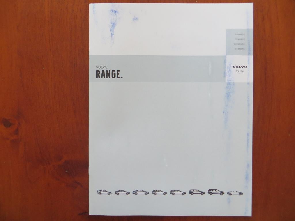 Volvo Range: S-, V-Range, XC-Range, C-Range (2004) + bijlage, Ophalen of Verzenden, Zo goed als nieuw, Volvo