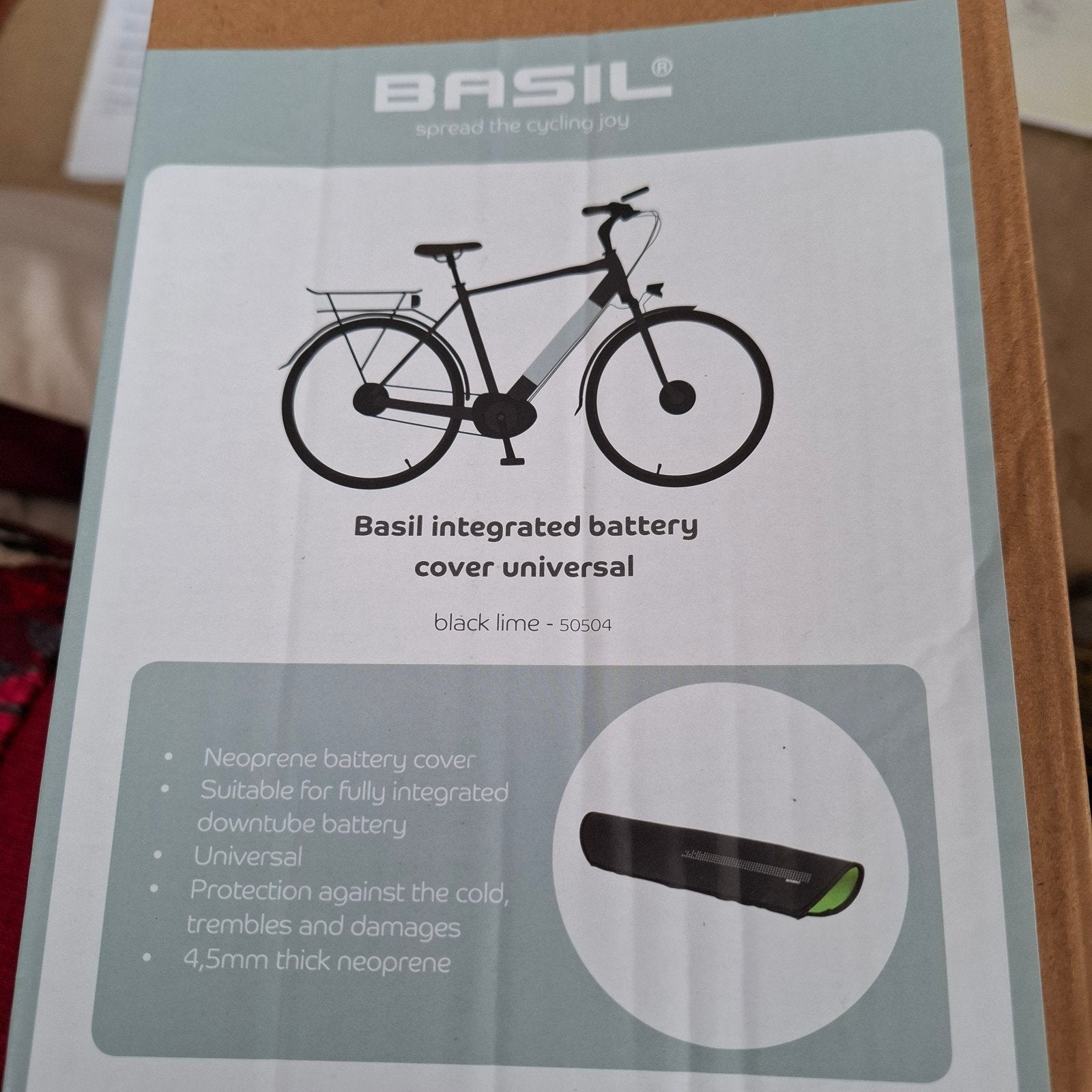Merk:Basil Accuhoes voor op je fiets
BASIL
BASIL GEÏNTEGREER, Ophalen, Nieuw