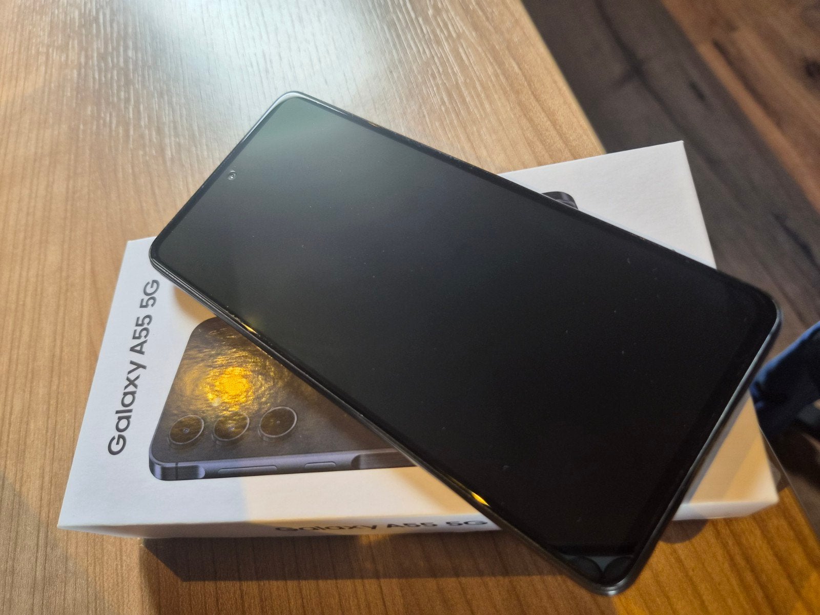 Samsung Galaxy A55 5G - 256GB - Navy, Telecommunicatie, Mobiele telefoons | Samsung, Ophalen, Zwart, Touchscreen, Refurbished