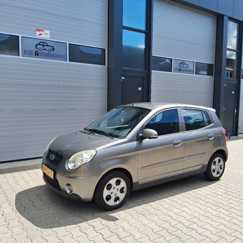 Kia Picanto1.0 X-exe/2010/D-riem vervangen/Airco/LUXE/N.A.P, Stof, Zwart, 4 cilinders, 400 kg