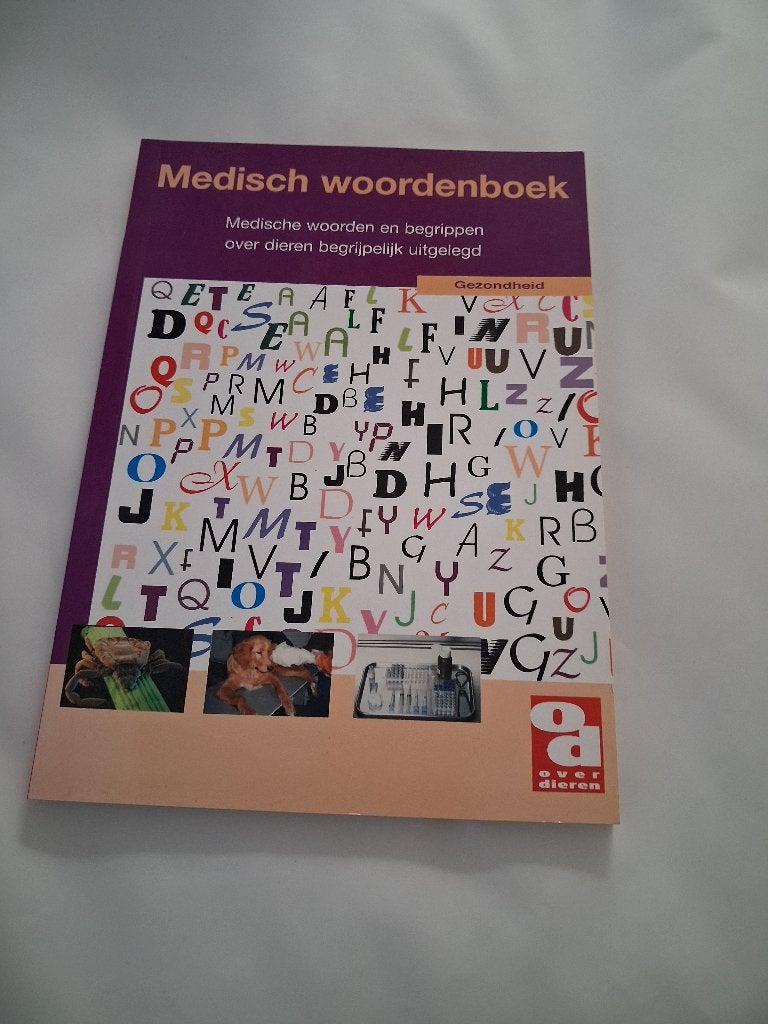 medische woordenboek diergeneeskunde, Ophalen, Zo goed als nieuw, MBO, Over dieren