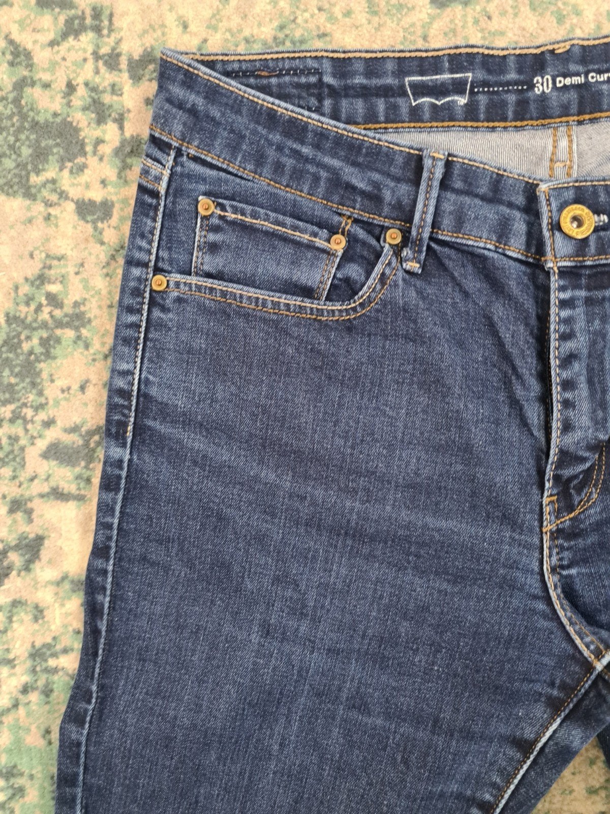 Levi's 571 slim fit W30 L32 DamesTulsi3032 Mid-rise, Blauw, Ophalen of Verzenden, Zo goed als nieuw, W30 - W32 (confectie 38/40)