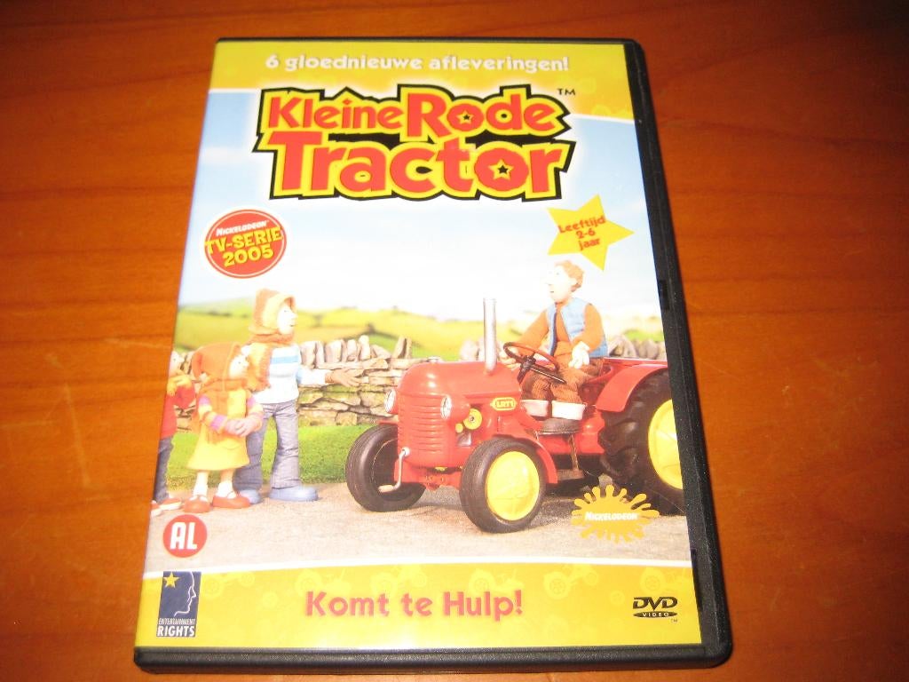 DVD, De kleine rode traktor: Komt de hulp?, Alle leeftijden, Ophalen of Verzenden, Zo goed als nieuw