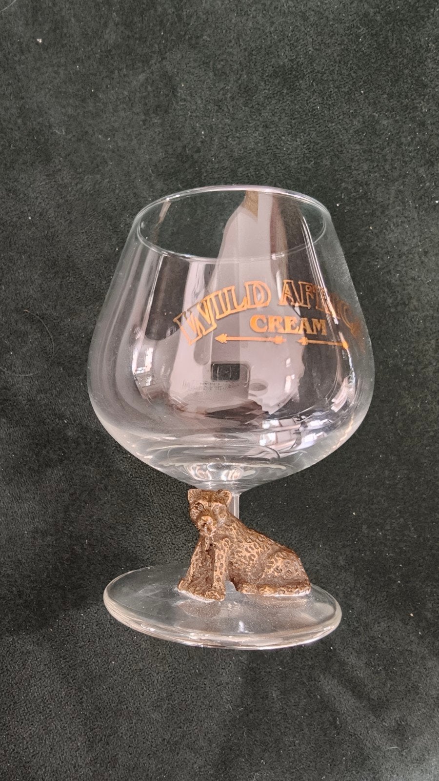 Bailey glas met messing tijger, Verzamelen, Ophalen of Verzenden, Zo goed als nieuw