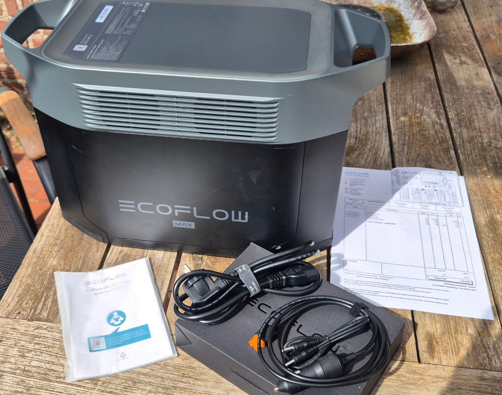 EcoFlow DELTA 2 Max (LiFePO4) - Mobiele Accu, Ophalen, Nieuw