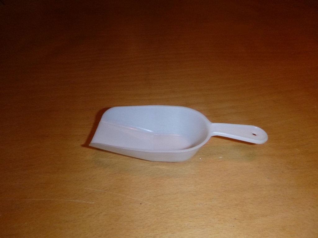 twee plastic vintage schepjes, Ophalen of Verzenden, Overige typen