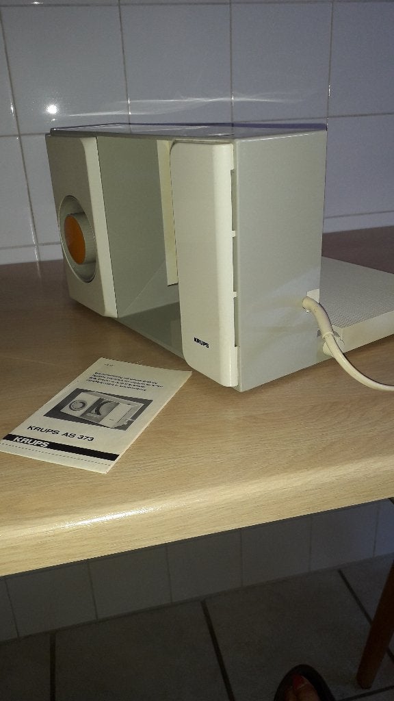 snijmachine Krups, Huis en Inrichting, Ophalen, Zo goed als nieuw