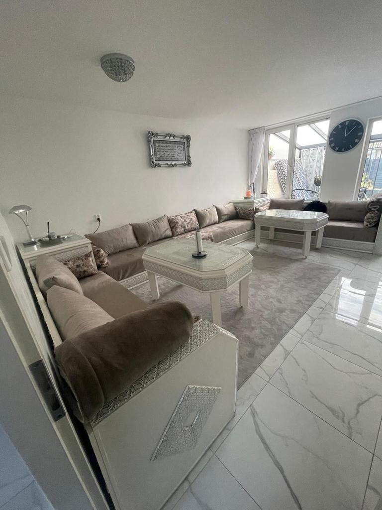 Marokaanse banken sedarri, Huis en Inrichting, Ophalen of Verzenden, 75 m² of meer, Tapijt