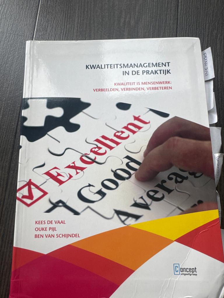 Kwaliteitsmanagement in de Praktijk - Studieboek, Ophalen, Gamma, Gelezen, HBO