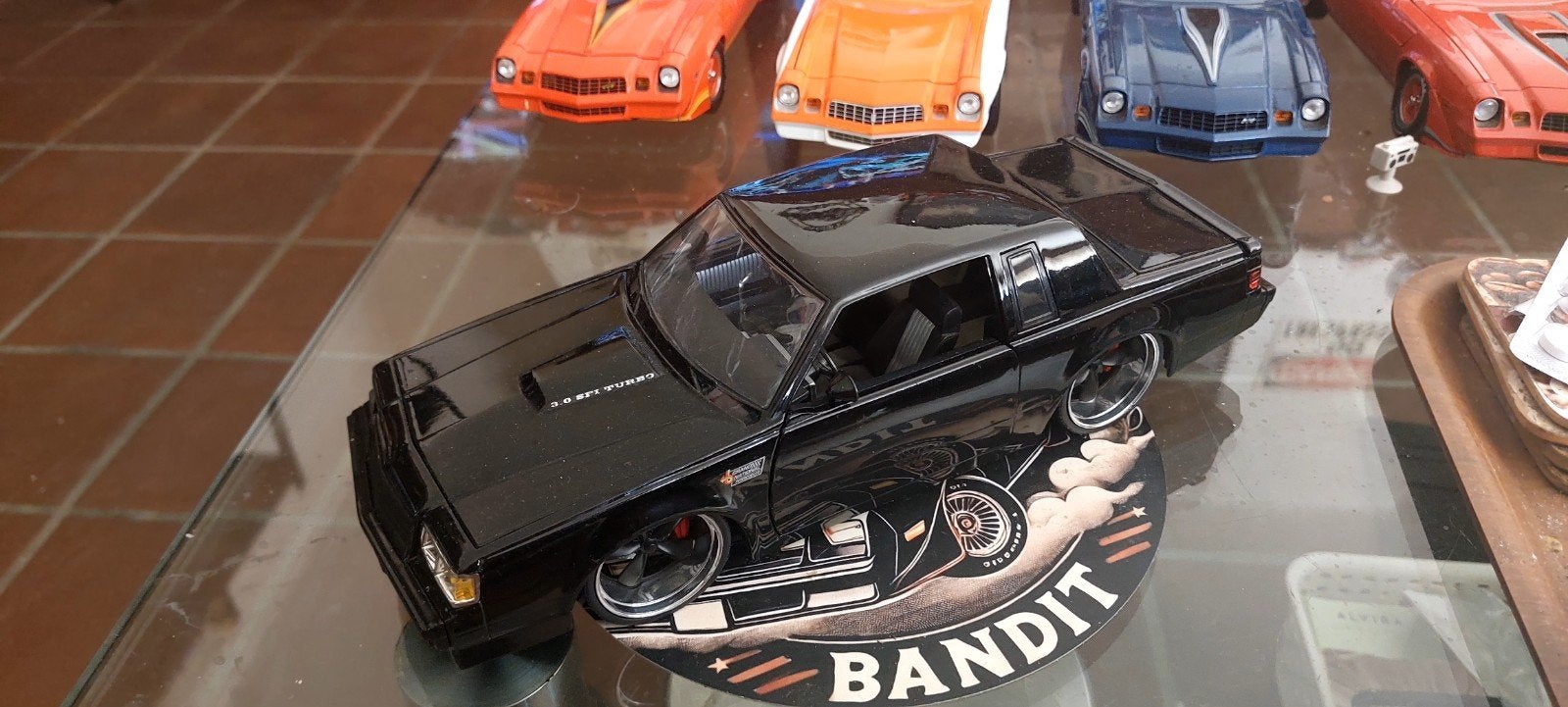 zeldzaam buick grand national jada 1/18 no box, Ophalen of Verzenden, Zo goed als nieuw, Overige merken