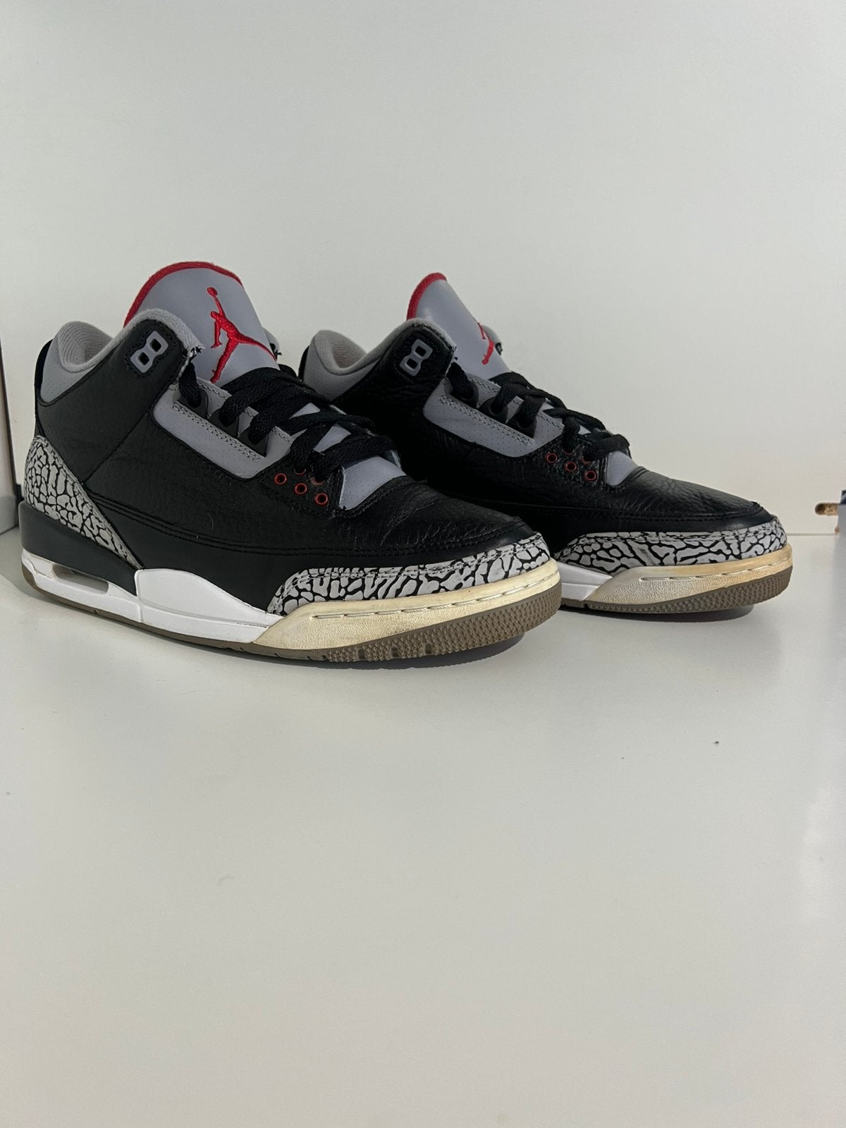 Nike Air Jordan 3 Black Cement (2011), ., Zwart, Ophalen of Verzenden, .