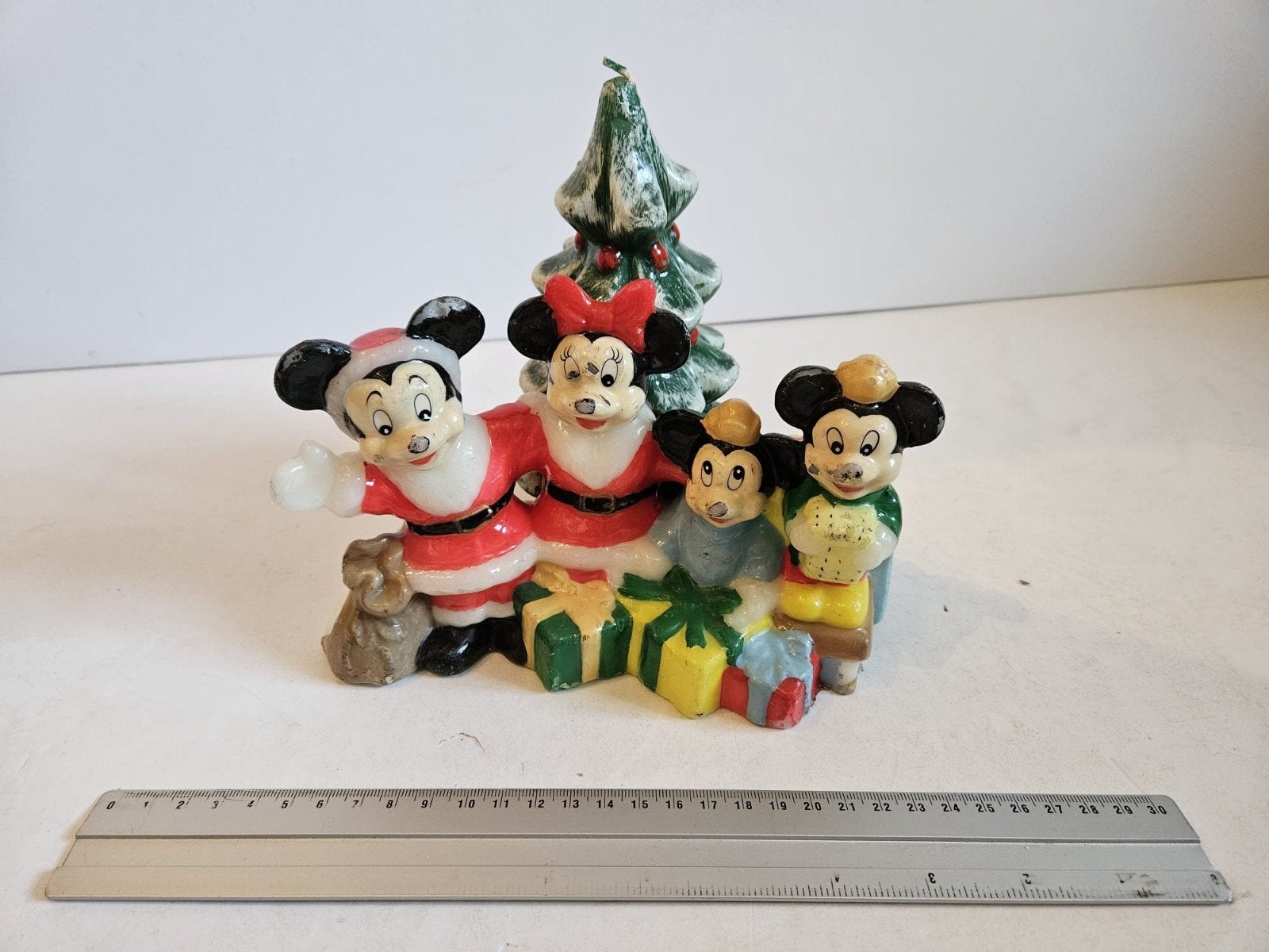 Disney vintage kerstkaars, Ophalen of Verzenden, Beeldje of Figuurtje