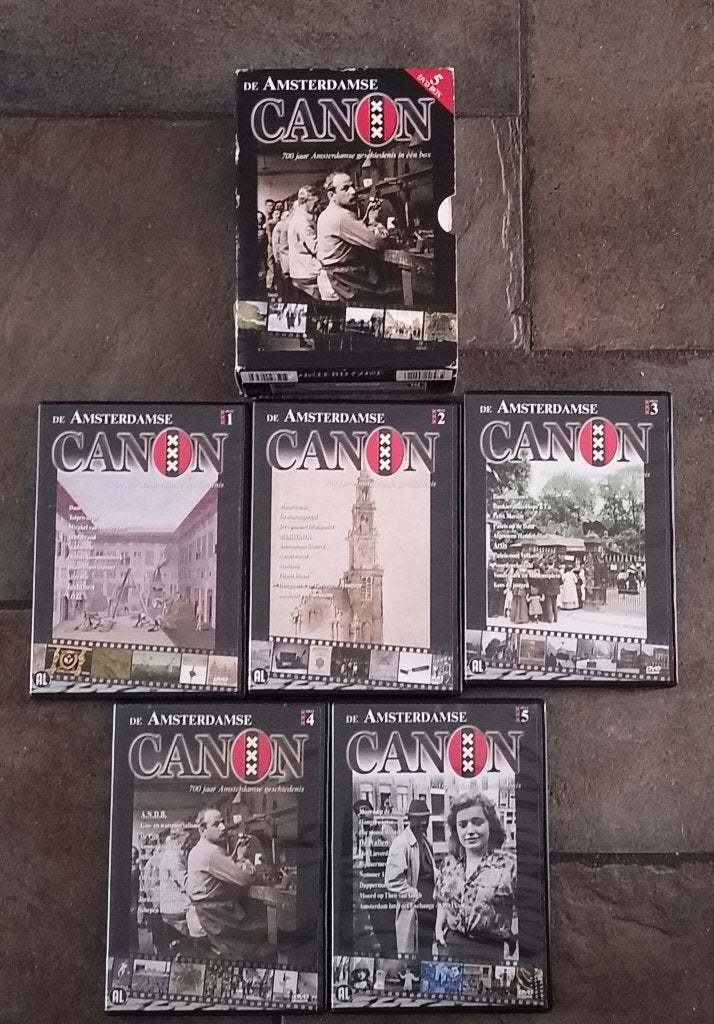 Amsterdamse Canon box. 700 jaar geschiedenis van Amsterdam, Cd's en Dvd's, Alle leeftijden, Ophalen of Verzenden, Zo goed als nieuw
